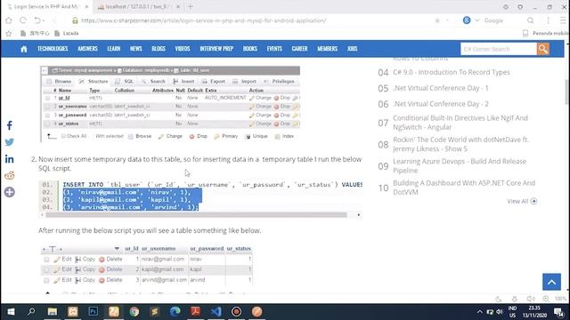 IMPLEMENTASI CLIENT SERVER PHP(MYSQL) DAN ANDROID смотреть онлайн