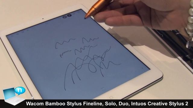 Wacom Bamboo Stylus Fineline, Solo, Duo and Intuos Creative Stylus 2 смотреть онлайн