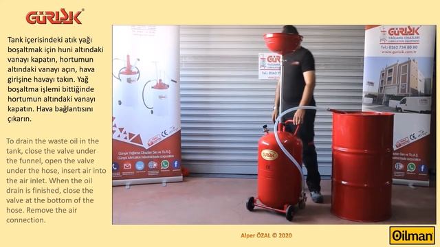 Karterden yağ boşaltma pompaları & turlu ince yağ pompaları ( Gürışık & Oilman ) смотреть онлайн
