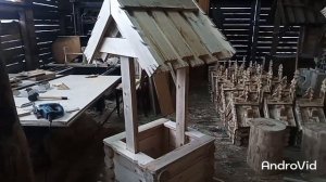 Декоративный колодец своими руками за один день