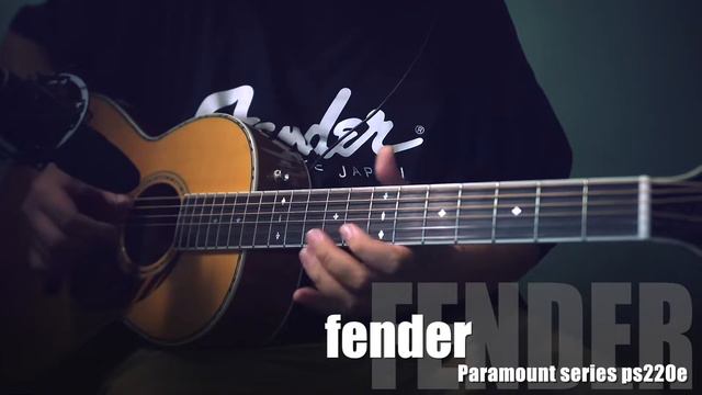 Fender Paramount Series Ps220e Sound Test #fender #blues#bluesguitar #藍調