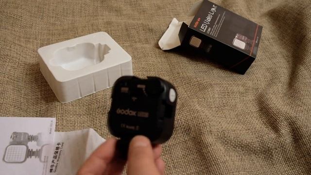 Godox 36LED светодиодный накамерный осветитель смотреть онлайн