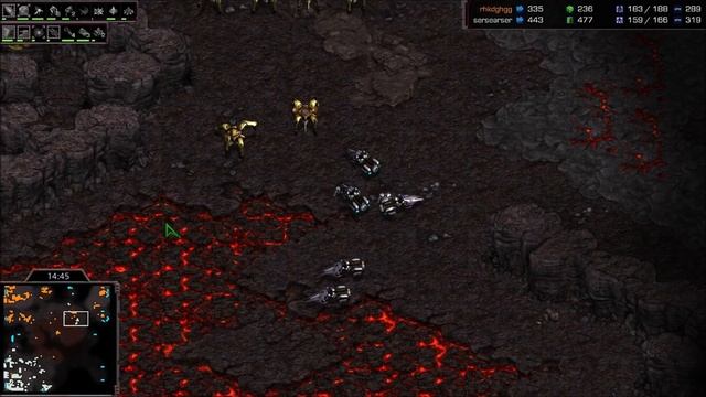 Flash (T) v Free (P) on Ashworld - StarCraft - Brood War REMASTERED смотреть онлайн