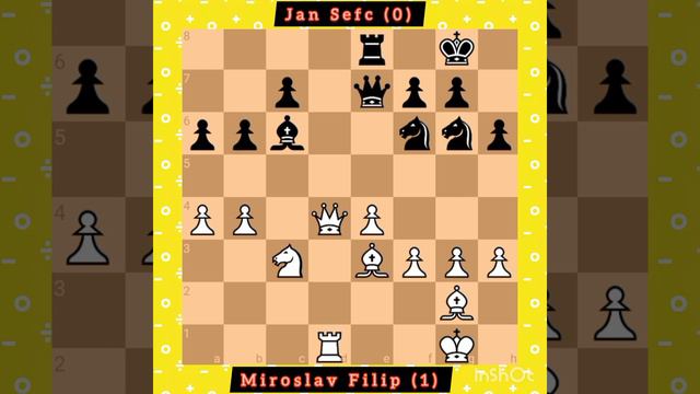 Miroslav Filip vs Jan Sefc || Steinitz Memorial, 1956 #chess #chessgame смотреть онлайн