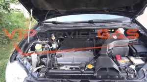 ГБО на Mitsubishi Outlander. ГБО 4 поколения. Газ на Мицубиси Аутлендер (ГБО ХАрьков)