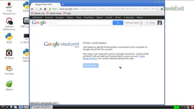 Print From Your Phone! DIY AirPrint = Google Print Server + Raspberry Pi смотреть онлайн
