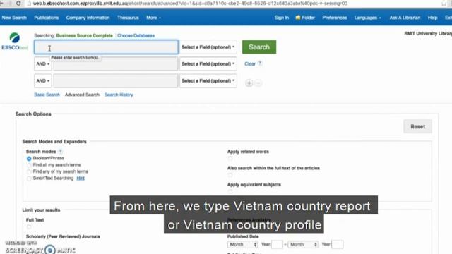 Search EBSCO, Marketline and Passport for country information смотреть онлайн