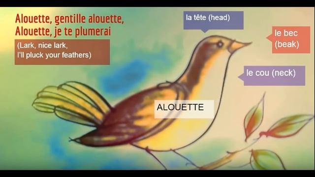 Alouette - French Lyrics With English Translation