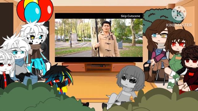 Sans & Frisk Reacts @StevenHe: Emotional Damage! (Gacha Club: Edition) смотреть онлайн