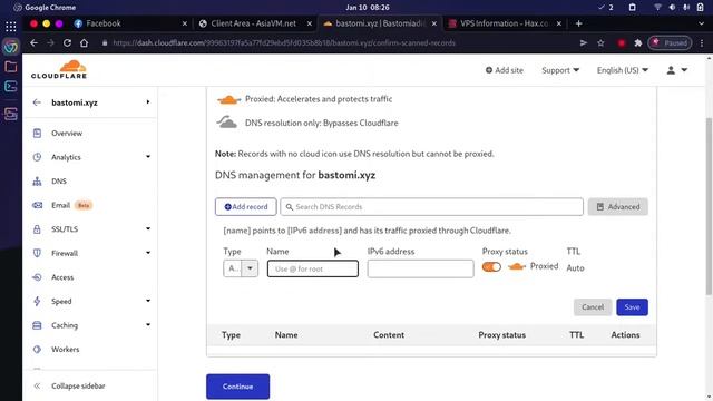 Tutorial Setting/Pointing Domain VPS IPv6 dengan Cloudflare смотреть онлайн