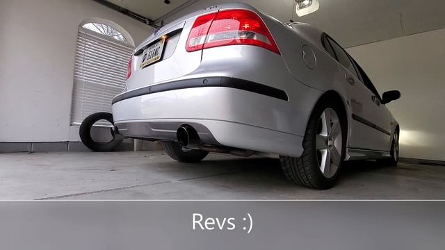 SAAB 9-3 2.8 Aero Custom Exhaust смотреть онлайн