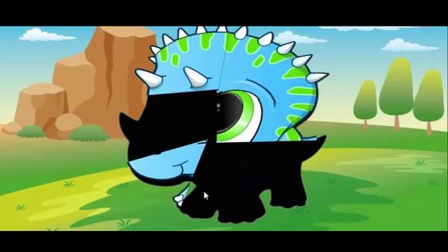 Dinopuzzle for PC Educational learning game for kids and toddlers YouTube смотреть онлайн