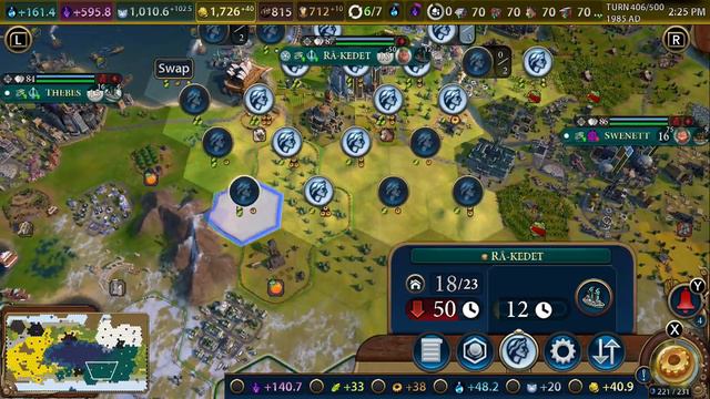 Sid Meier's Civilization VI Switch-through Culture - Part 23 --- Thanks Cold Band! (Switch) смотреть онлайн