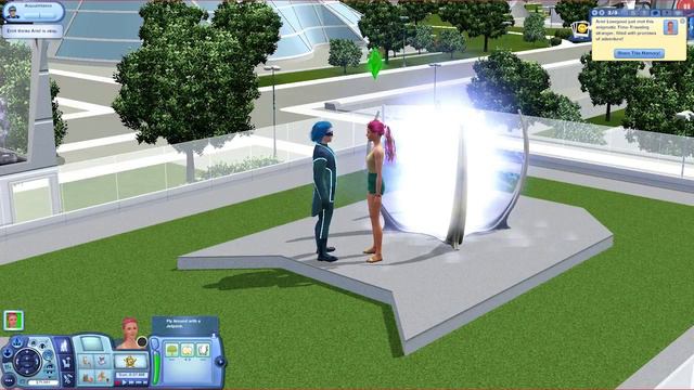 "INTO THE FUTURE" Mystic Creatures - Sims 3 Ep 38 смотреть онлайн