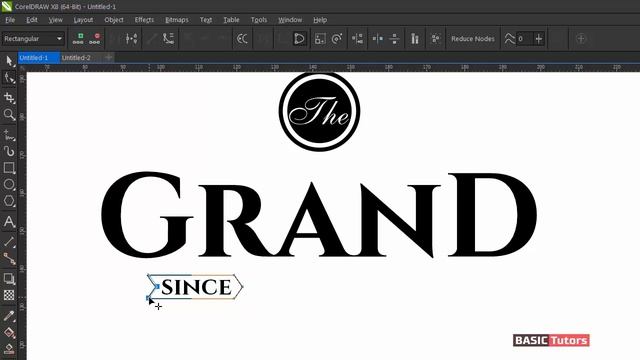 Creating a Logo Design using Free Fonts - Coreldraw Tutorials смотреть онлайн