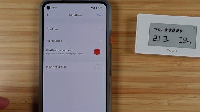 The Aqara TVOC Air Quality Sensor Unbox And Setup