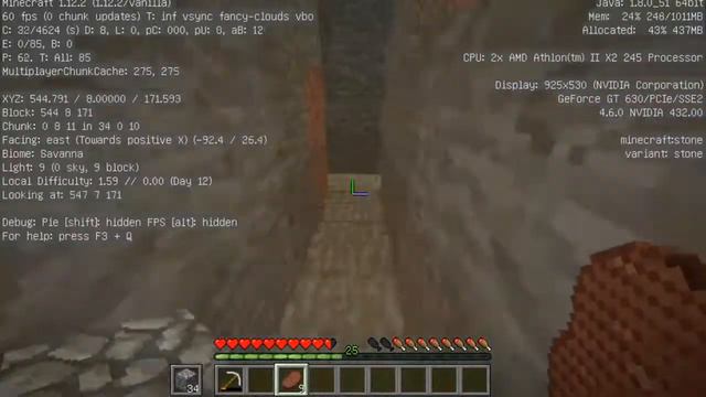 Прохожу Minecraft ! Версия 1.12.2 (Стрим по Minecraft №2) смотреть онлайн
