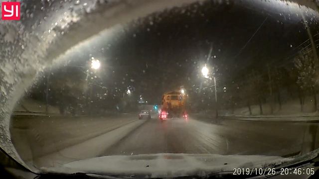 Укладка асфальта с солью для таяния снега! Красноярск, Матросова, 2019