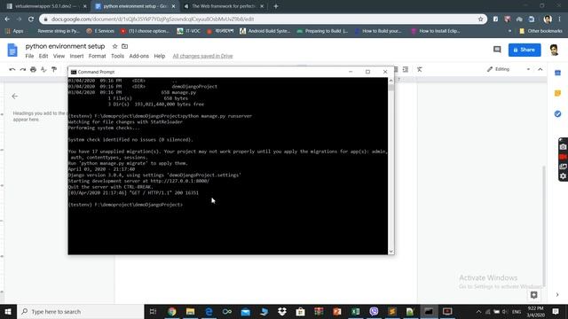 Django Instalation, Environment Setup, Create & Run Project смотреть онлайн