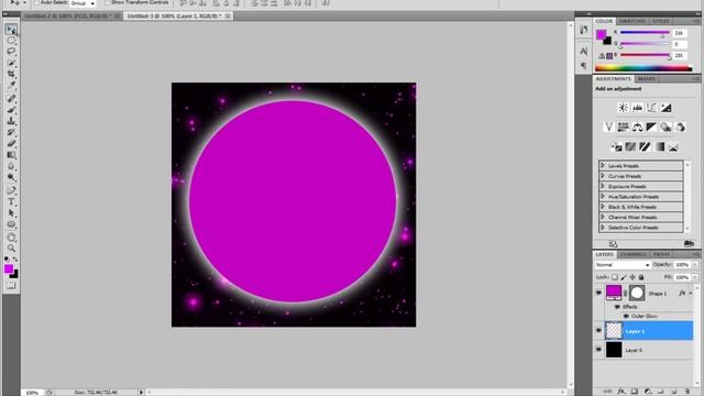 How To make a very basic logo in photoshop cs4 or cs5 смотреть онлайн