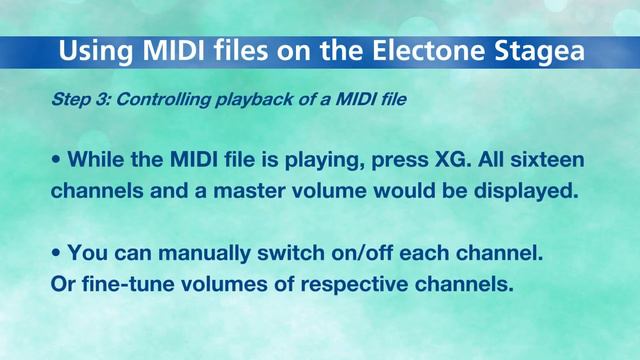[Tutorial] How to Use MIDI files on Yamaha Electone Stagea Organs смотреть онлайн