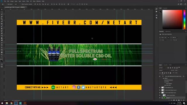 Custom Banner for UltraCell! Photoshop Speed Art #6 смотреть онлайн