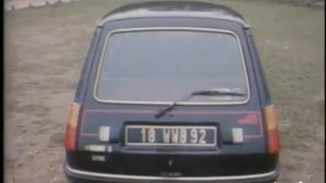 La nouvelle Renault 5 alpine - Archive INA смотреть онлайн