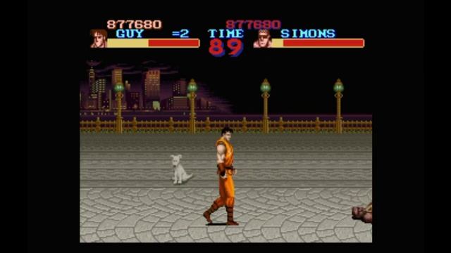 Super Nintendo (Snes) 16-bit Final Fight 1 Round 4