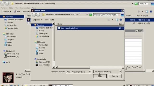 ListView Control Editable (Table _ Grid _ Spreadsheet - AutoHotKey) смотреть онлайн