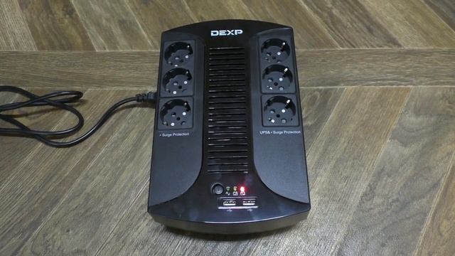 Тест № 1 ИБП DEXP HOME 650VA смотреть онлайн