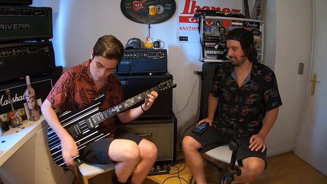 Schecter Synyster Gates Custom-S смотреть онлайн