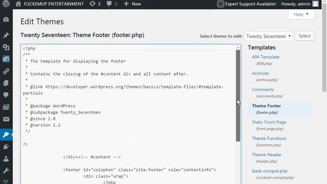 HOW TO REMOVE POWERED BY WORDPRESS FOOTER 2017 THEME смотреть онлайн