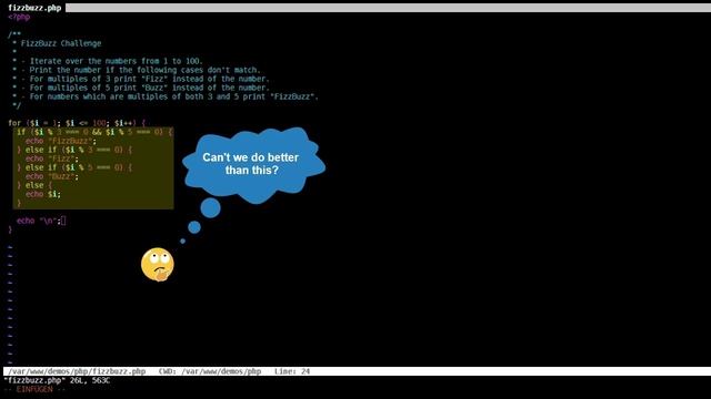 FizzBuzz - Coding Challenge in PHP смотреть онлайн