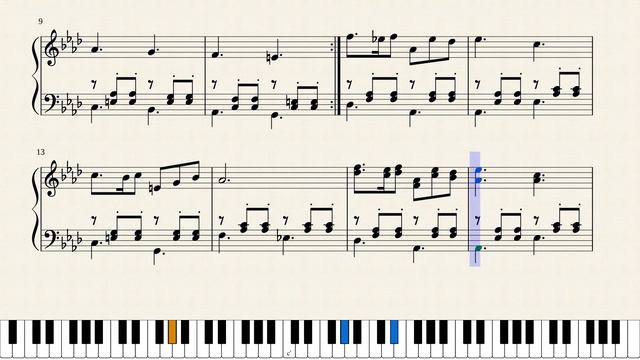 World of Warcraft - Darkmoon Faire Carousel - Piano arrangement смотреть онлайн