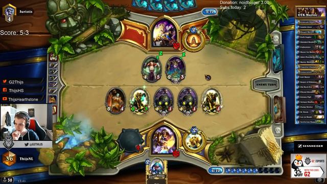Legend Murloc Paladin, One Turn 30 Damage Kill! смотреть онлайн