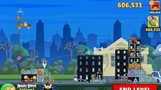 Angry Birds Friends Superbirds Tournament 1194 Level 7 No Power UP PLUS смотреть онлайн