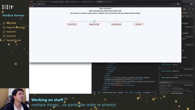 Design and Code a Steps component in React! смотреть онлайн