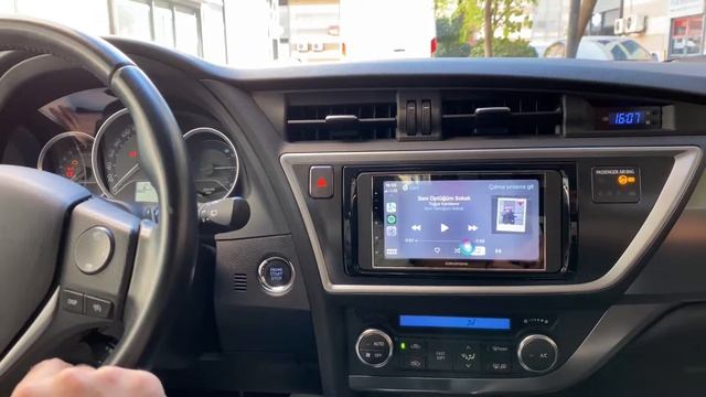 Toyota Auris Apple Carplay Android Auto destekli multimedya! смотреть онлайн
