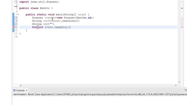 reverse a String смотреть онлайн