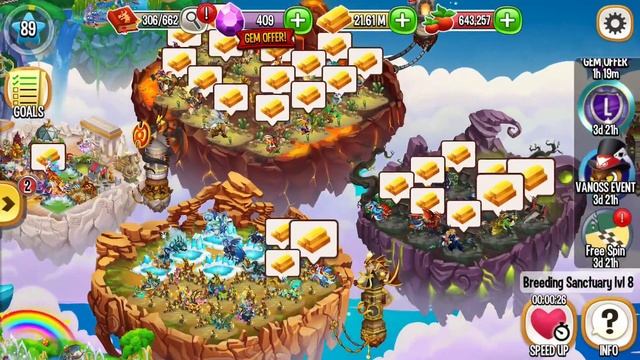Dragon City Gameplay | Trying to Reach LAP 11 Node 1 (High Amuka Dragon Heroic Race Event) смотреть онлайн