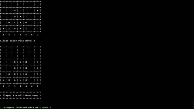 ECE15: Connect 4 Demo (C Programming) смотреть онлайн