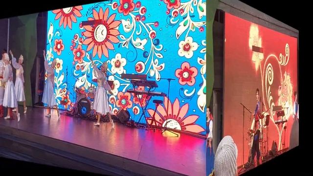 Выступление ансамбля народного танца "Россияночка". День города Домодедово 2023 (26.08.23) смотреть онлайн