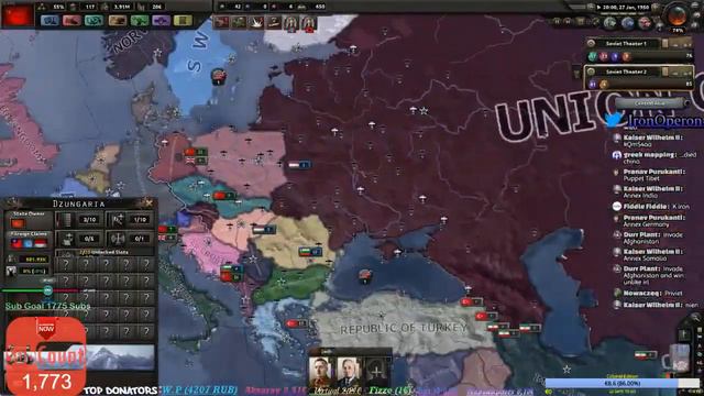 Cold War Mod Soviet Union! Hearts of Iron IV HOI4 смотреть онлайн