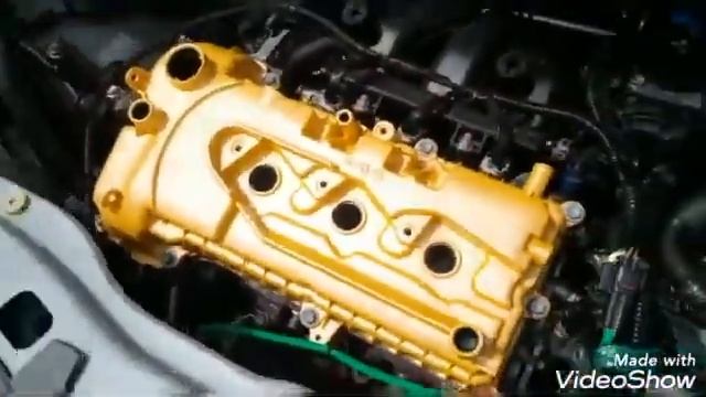 Pearl yellow paint cover valve head Suzuki Celerio смотреть онлайн