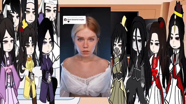 MDZS React To FemWei Wuxian As Galadriel/Реакция МДК на ФемВэй Ин это Галадриэль. НА ЗАКАЗ
