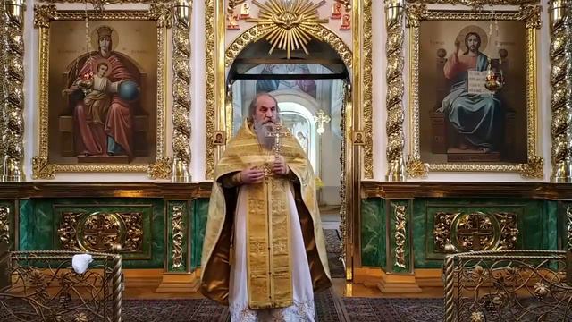 Проповедь отца Павла. Неделя 21-я по Пятидесятнице, 14.11.2021 смотреть онлайн