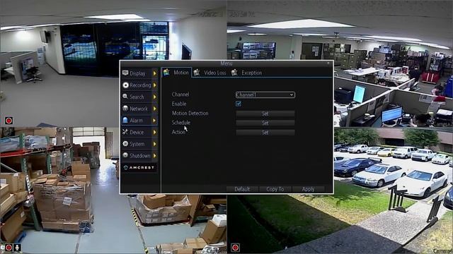 960H - Motion Detection Configuration смотреть онлайн