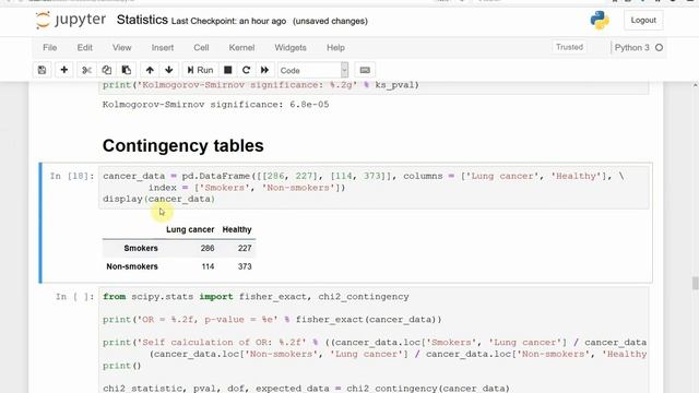 Quantitative Biological Research with Python - Lesson 11, TA 1/3 - Statistics (cont.) смотреть онлайн