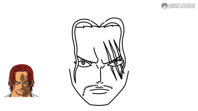 How To Draw Shanks | One Piece - Easy Step By Step смотреть онлайн