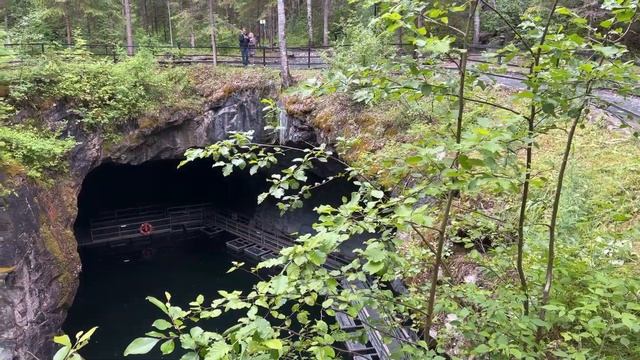 VLOG - 1 день в КАРЕЛИИ: горный парк РУСКЕАЛА, мраморный каньон + несколько часов в Санкт-Петербург смотреть онлайн